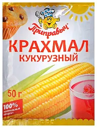 Крахмал ПРИПРАВЫЧ кукурузный м/у 50г