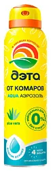 Аэрозоль ДЭТА Аква с алоэ вера от комаров 150мл