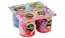 Йогуртный продукт ФРУТТИС Суперэкстра яблоко груша клубника бзмж 8% 115г