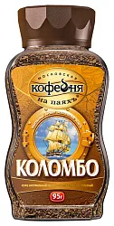 Кофе МКП Коломбо растворимый ст/б 95г