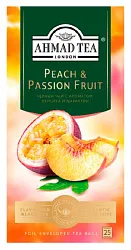 Чай АХМАД Персик-маракуйя черный 25пак