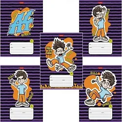 Тетрадь ХАТБЕР Влад А4 линейка 12л