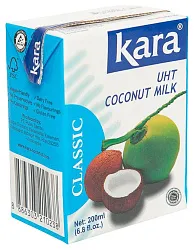 Молоко кокосовое КАРА 17% т/пак 200мл