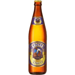 Пиво КРЮГЕР Традиционное светлое пастер 4.9% ст/б 0.5л