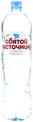 Вода СВЯТОЙ ИСТОЧНИК артезианская 1кат негазированная пэт 1.5л