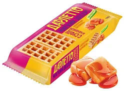 Вафли ДАРЛЕТТО Молочная карамель мягкие 144г