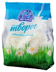 Творог ТОМСКОЕ МОЛОКО обезжиренный бзмж 1.8% 500г