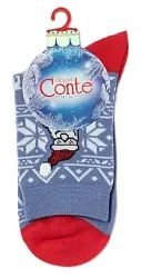 Носки женские КОНТЕ Элегант светло-джинсовые р.23-25 арт.948