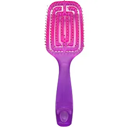 Щетка для волос СТУДИО СТАЙЛ Неон изогнутая большая