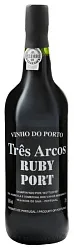 Портвейн ТРЕС АРКУШ Руби Порто красный сл 19.5% ст/б 0.75л
