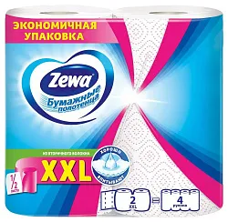 Бумажные полотенца ЗЕВА Декор XXL 2сл 2рул