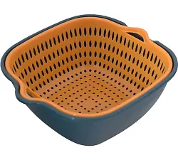 Дуршлаг МИЛОТА Дабл с миской 1.2л арт.VL11-121