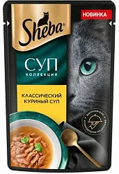 Корм для кошек ШЕБА Суп классический куриный 70г