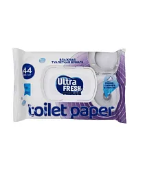 Влажная туалетная бумага УЛЬТРА ФРЕШ Премиум для взрослых 44шт