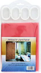 Штора для ванной однотонная 180*180см арт.А-021S