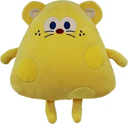 Игрушка мягкая ТАМ-ТАМ Мышонок-сыр арт.23101424004-1