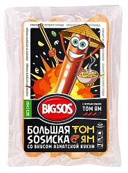 Сосиски БОЛЬШАЯ СОСИСКА Том-ям 340г