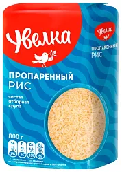 Рис УВЕЛЬСКИЕ КРУПЫ длиннозерный пропаренный м/у 800г