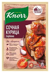 Смесь КНОРР На второе для сочной курицы барбекю м/у 26г