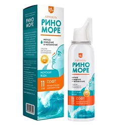 Средство гигиеническое РИНО МОРЕ Софт с Д-пантенолом аэрозоль 150мл