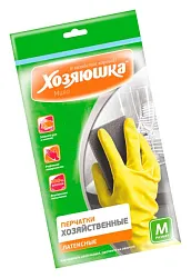 Перчатки латексные ХОЗЯЮШКА МИЛА М