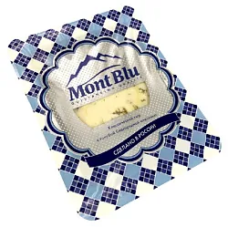 Сыр МОНТ БЛЮ с голубой плесенью бзмж 50% 100г
