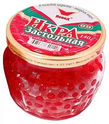 Икра лососевая НЕВОД ст/б 140г