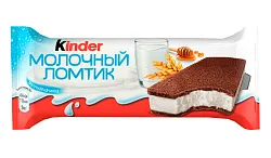 Пирожное КИНДЕР Молочный ломтик 28% 30г