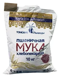 Мука ТОМСКИЕ МЕЛЬНИЦЫ в/с м/у 10кг