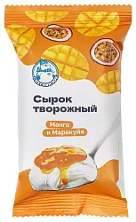 Сырок творожный СНЕГОВИЧОК сладкий манго маракуйя бзмж 9% 90г
