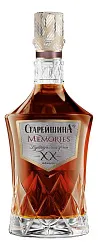 Коньяк СТАРЕЙШИНА Меморис 20 лет 40% ст/б 0.7л