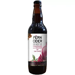 Сидр ФЕРН Яблочный со вкусом граната и корицы 5% ст/б 0.5л