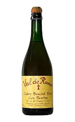 Сидр игристый ВАЛЬ ДЕ РАНС Крю Бретон брют 5% ст/б 0.75л