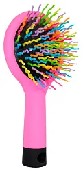 Щетка для волос КАДРИЛЬ цветные зубчики с зеркалом арт.45988/4462