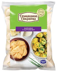 Вареники ДОМАШНИЕ СЕКРЕТЫ с картофелем 800г