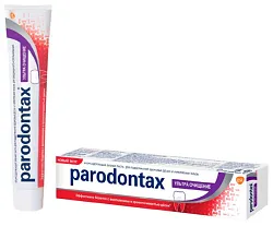 Зубная паста ПАРОДОНТАКС Ультра очищение 75мл