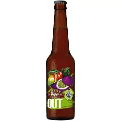 Напиток слабоалкогольный АУТ Медовуха манго маракуйя непастер 5.9% ст/б 0.45л