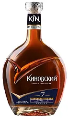 Коньяк КИНОВСКИЙ 7 лет 40% ст/б 0.5л