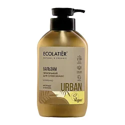 Бальзам для волос ЭКОЛАТЬЕ Питательный для сухих волос авокадо и мальва 400мл