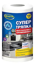 Тряпка СЕЛЕСТА Супер рулон 100шт эконом