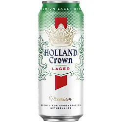 Пиво ХОЛЛАНД Кроун премиум светлое 4.8% ж/б 0.5л