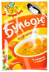 Бульон ПРИПРАВЫЧ Куриный с овощами и зеленью 75г