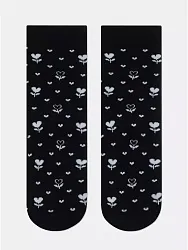 Носки женские КОНТЕ Элегант Комфорт махровые черные р.25-27 арт.7С-47СП-434