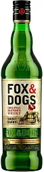 Виски ФОКС&ДОГС Смоки Баррел 40% ст/б 0.5л