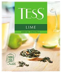 Чай ТЕСС лайм зеленый 100пак