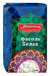 Фасоль НАЦИОНАЛЬ белая м/у 450г