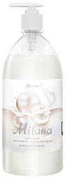 Жидкое крем-мыло ГРАСС Милана жемчужное с дозатором 1000мл