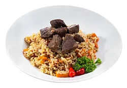 Плов с говядиной