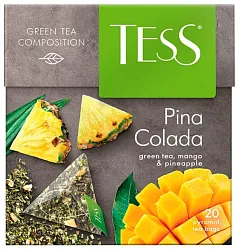 Чай ТЕСС Пина колада 20пак пирамидки