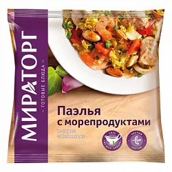Паэлья МИРАТОРГ с морепродуктами с/м 400г